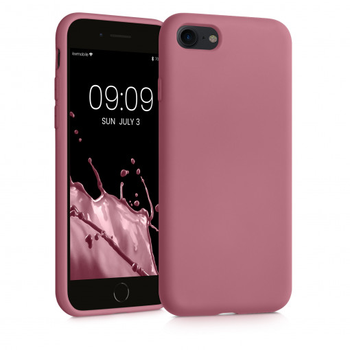 Husa pentru Apple iPhone 8 / iPhone 7 / iPhone SE 2, Silicon, Roz, 49979.167