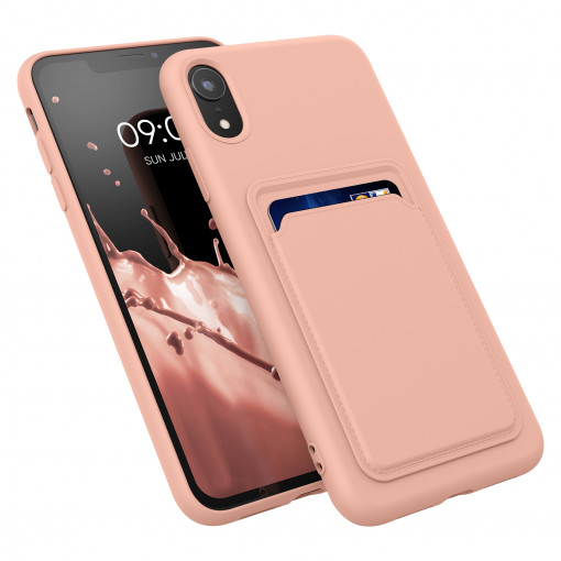 Husa pentru Apple iPhone XR, Silicon, Roz, 55116.199, kwmobile