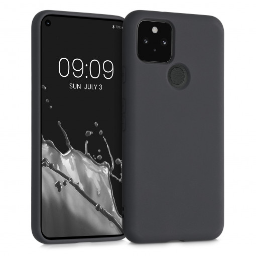 Husa pentru Google Pixel 5, Silicon, Negru, 53778.47