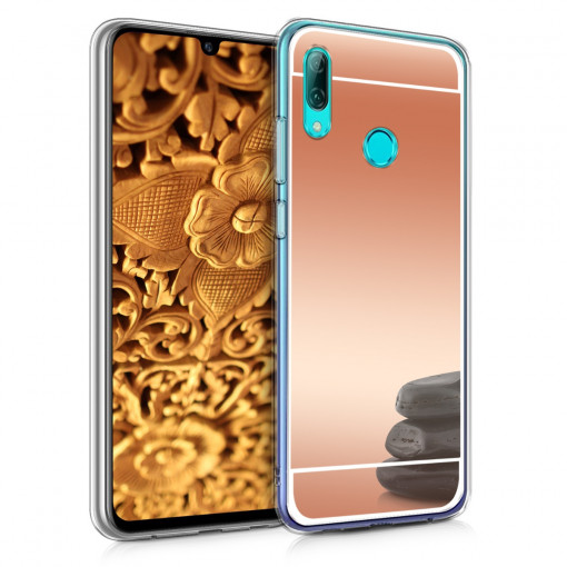 Husa pentru Huawei P Smart (2019), Silicon, Rose Gold, 47392.41