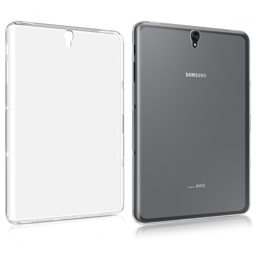 Husa pentru Samsung Galaxy Tab S3, Silicon, Transparent, 41178.03