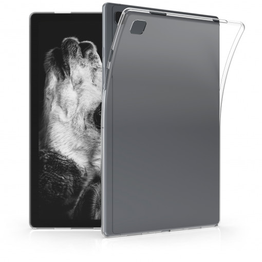 Husa pentru tableta Samsung Galaxy Tab A7 10.4" (2020), Kwmobile, Transparent, Silicon, 53381.03