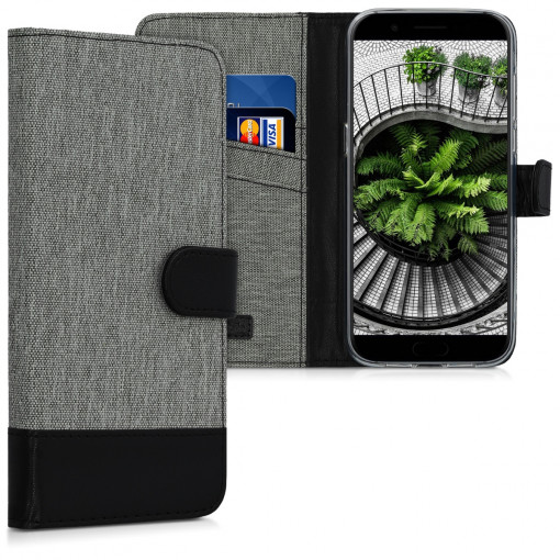 Husa pentru Xiaomi Black Shark, Textil, Gri, 47439.22