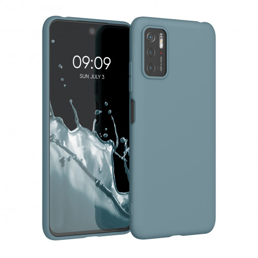 Husa pentru Xiaomi Poco M3 Pro (2021), Silicon, Verde, 55363.207, kwmobile