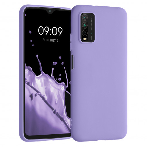 Husa pentru Xiaomi Redmi 9T, Silicon, Mov, 54337.222, kwmobile