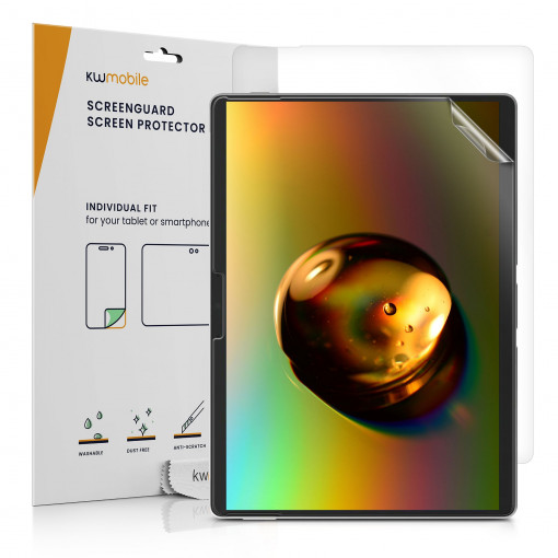 Set 2 Folii de protectie mate pentru tableta Microsoft Surface Pro 8 , Kwmobile, Transparent, Plastic, 56478.2