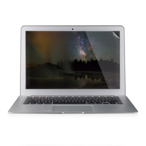Folie de protectie mata pentru laptop de 15.6 inch, Kwmobile, Transparent, Plastic, 38489.2