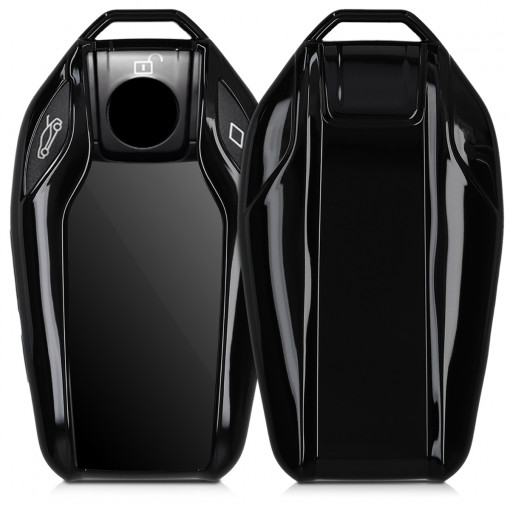 Husa Cheie Auto pentru BMW - Display, Silicon, Negru, 47310.91