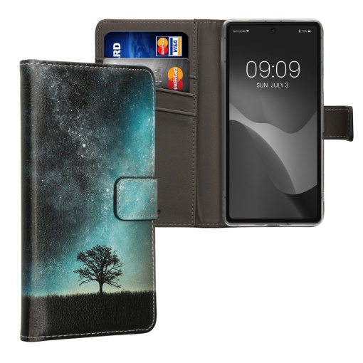 Husa Kwmobile pentru Google Pixel 7a, Multicolor, Piele ecologica/Silicon, 61882.01