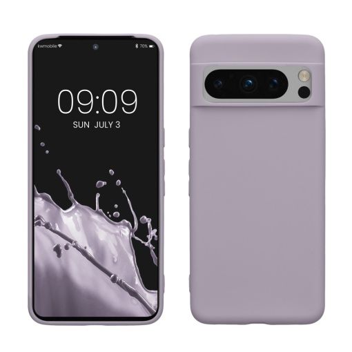 Husa Kwmobile pentru Google Pixel 8 Pro, Albastru, Silicon, 61856.108