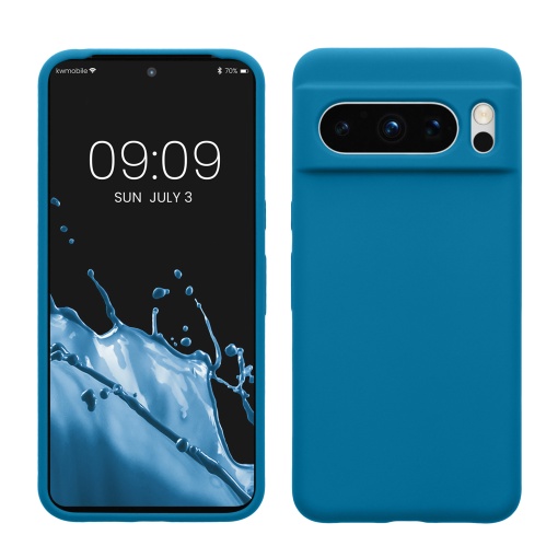 Husa Kwmobile pentru Google Pixel 8 Pro, Albastru, Silicon, KWM0000208G035C - Img 1