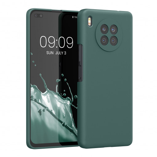 Husa Kwmobile pentru Honor 50 Lite, Silicon, Verde, 56633.169