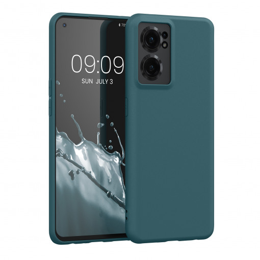 Husa Kwmobile pentru OnePlus Nord CE 2 5G, Silicon, Verde, 57639.78