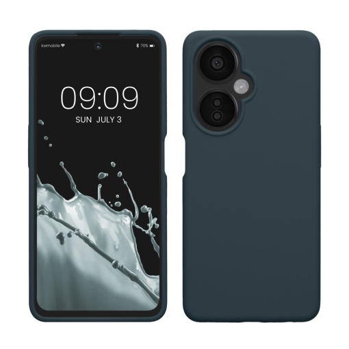 Husa Kwmobile pentru OnePlus Nord N30/Nord CE 3 Lite, Verde inchis, Silicon, 61267.202
