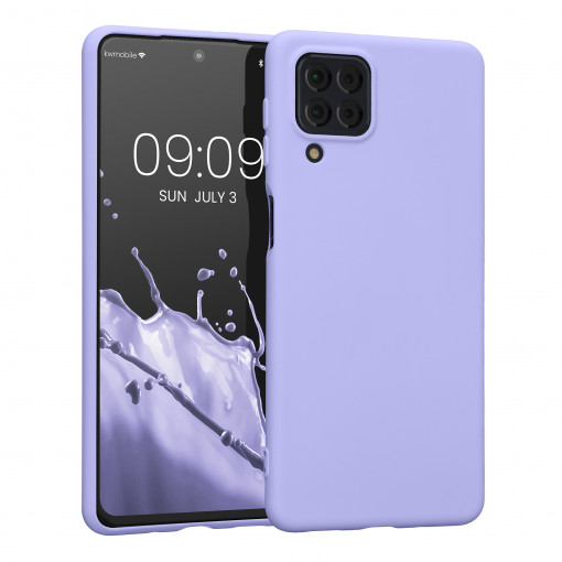 Husa Kwmobile pentru Samsung Galaxy M53 5G, Silicon, Albastru, 58043.108