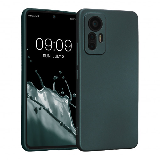Husa Kwmobile pentru Xiaomi 12 Lite, Silicon, Verde, 59407.14