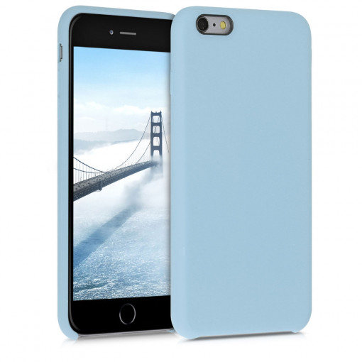 Husa pentru Apple iPhone 6 Plus / iPhone 6s Plus, Silicon, Albastru, 40841.177