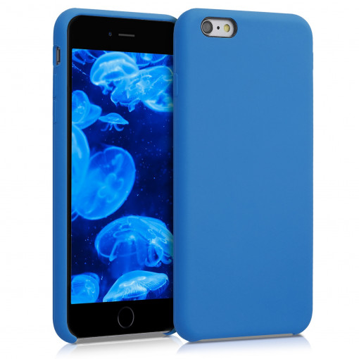 Husa pentru Apple iPhone 6 Plus / iPhone 6s Plus, Silicon, Albastru, 40841.189