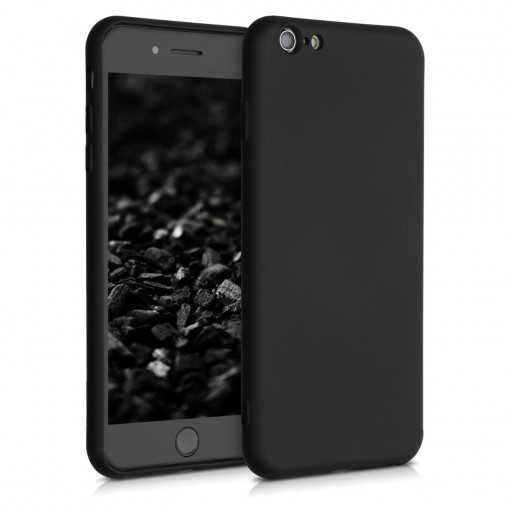 Husa pentru Apple iPhone 6 Plus / iPhone 6s Plus, Silicon, Negru, 52974.47