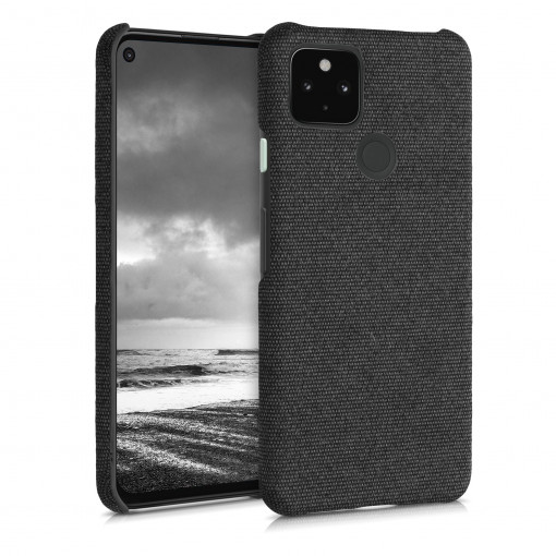 Husa pentru Google Pixel 4a 5G, Textil, Gri, 53569.19
