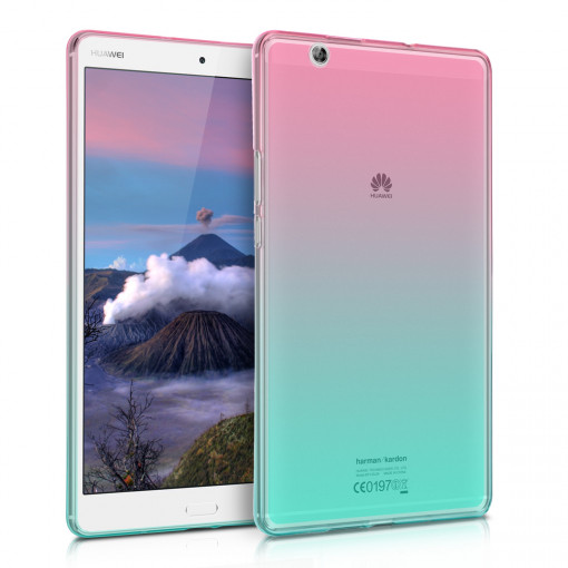 Husa pentru Huawei MediaPad M3 8.4, Silicon, Roz, 39963.01