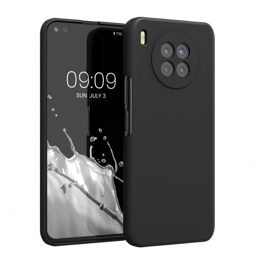 Husa pentru Huawei nova 8i, Silicon, Negru, 56460.01, kwmobile