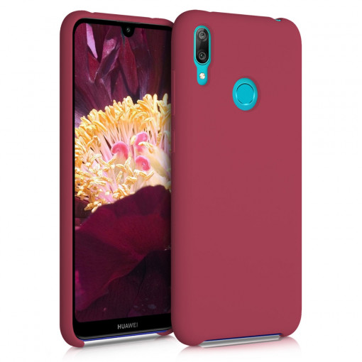 Husa pentru Huawei Y7 (2019) / Y7 Prime (2019), Silicon, Violet, 50686.100