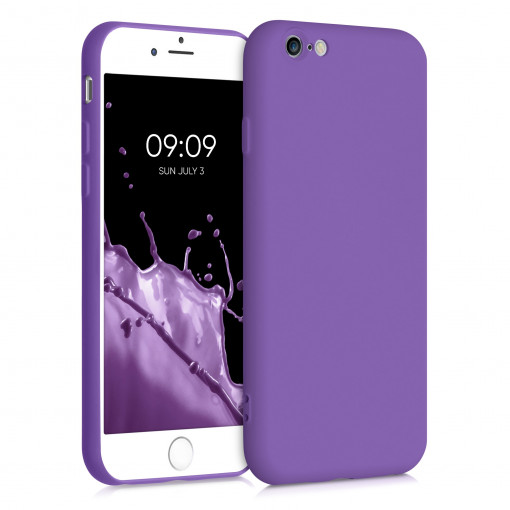 Husa pentru iPhone 6 / iPhone 6s, Silicon, Mov, 49980.221