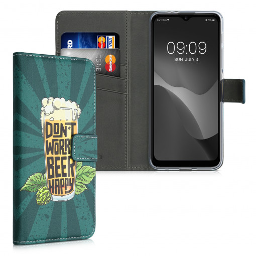 Husa pentru Motorola Moto G30 / Moto G20 / Moto G10, Piele ecologica, Multicolor, 54630.13, kwmobile