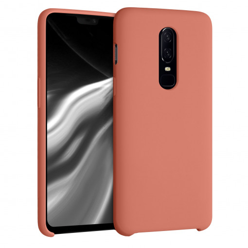 Husa pentru OnePlus 6, Silicon, Roz, 46122.215