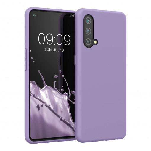 Husa pentru OnePlus Nord CE 5G, Silicon, Mov, 55614.222, kwmobile