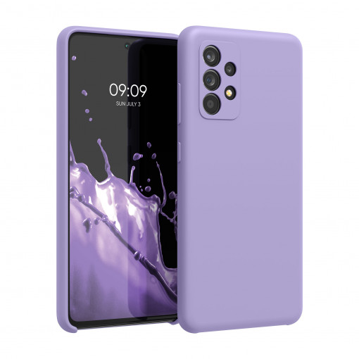 Husa pentru Samsung Galaxy A52 / Galaxy A52 5G / Galaxy A52s 5G, Silicon, Mov, 54347.222