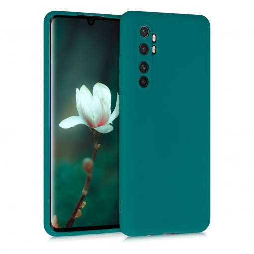 Husa pentru Xiaomi Mi Note 10 Lite, Silicon, Verde, 52443.57
