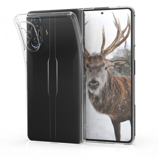 Husa pentru Xiaomi POCO F3 GT, Silicon, Transparent, 56025.03
