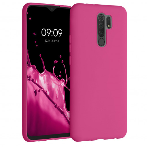 Husa pentru Xiaomi Redmi 9, Silicon, Roz, 52766.77, kwmobile
