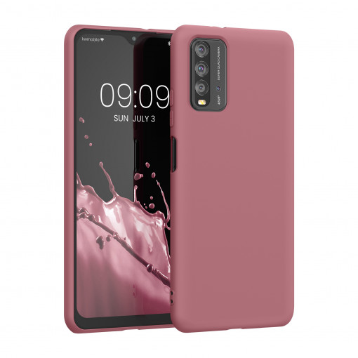 Husa pentru Xiaomi Redmi 9T, Silicon, Roz, 56567.167, kwmobile