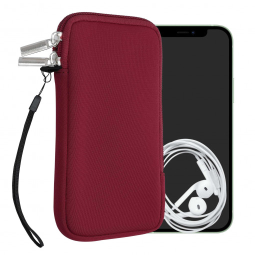 Husa universala pentru telefon, XL - 6.8", Neopren, Rosu, 46188.4.09