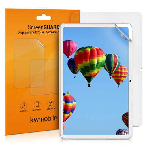 Set 2 Folii de protectie mate pentru tableta Huawei MatePad (10.4") , Kwmobile, Transparent, Plastic, 52608.2