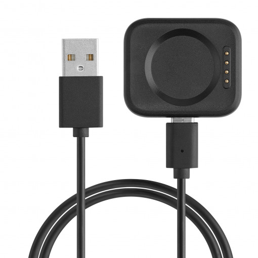 Cablu de alimentare kwmobile pentru OPPO Watch 3/Watch 3 Pro, Plastic, Negru, 59853.01