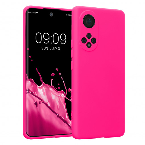 Husa Kwmobile pentru Honor 50, Silicon, Roz, 57828.77