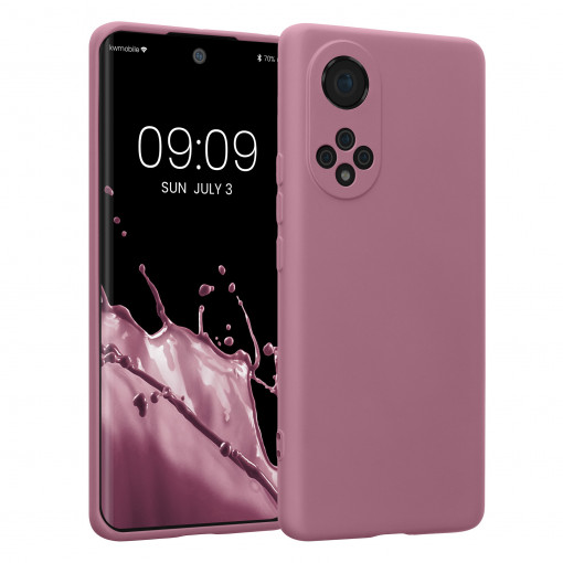 Husa Kwmobile pentru Honor 50, Silicon, Violet, 57828.167
