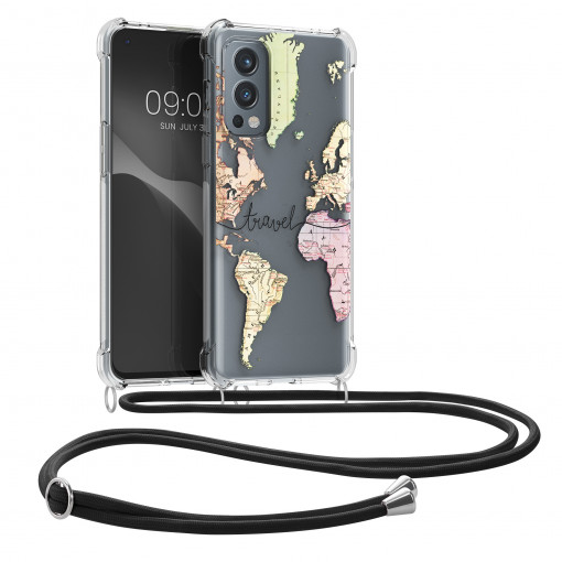 Husa Kwmobile pentru OnePlus Nord 2 5G, Silicon, Multicolor, 57703.01