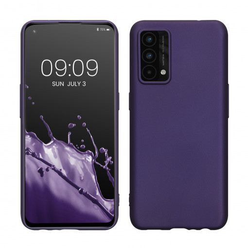 Husa kwmobile pentru Realme GT Master Edition, Silicon, Violet, 59141.241