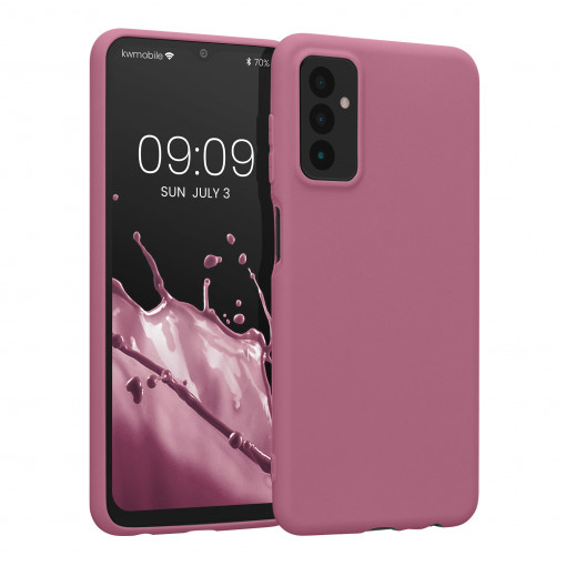 Husa Kwmobile pentru Samsung Galaxy M13, Silicon, Violet, 58917.167