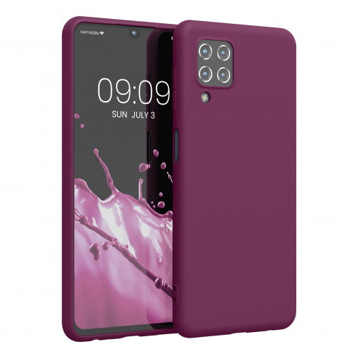 Husa Kwmobile pentru Samsung Galaxy M22, Silicon, Violet, 56276.187