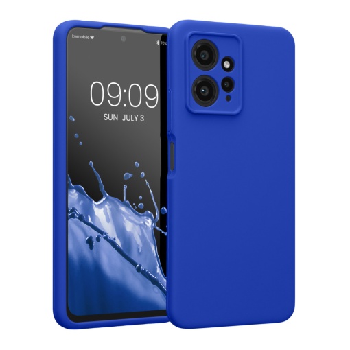 Husa Kwmobile pentru Xiaomi Redmi Note 12, Albastru, Silicon, KWM000018UL015C