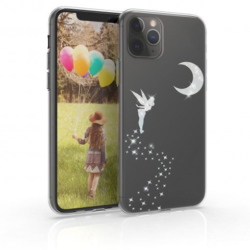 Husa pentru Apple iPhone 11 Pro, Silicon, Silver, 49784.10