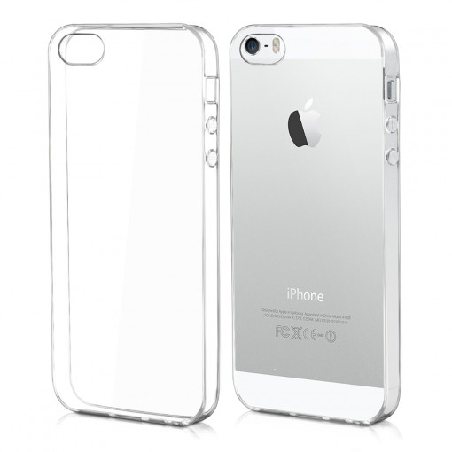 Husa pentru Apple iPhone 5 / iPhone 5s / iPhone SE, Silicon, Transparent, 26350.03