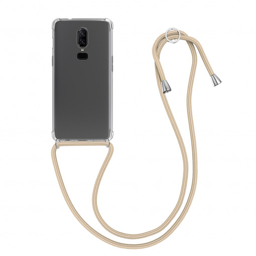 Husa pentru OnePlus 6, Silicon, Transparent, 48591.21, kwmobile