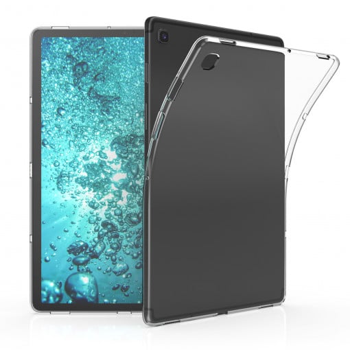 Husa pentru Samsung Galaxy Tab S5e, Silicon, Transparent, 47834.03